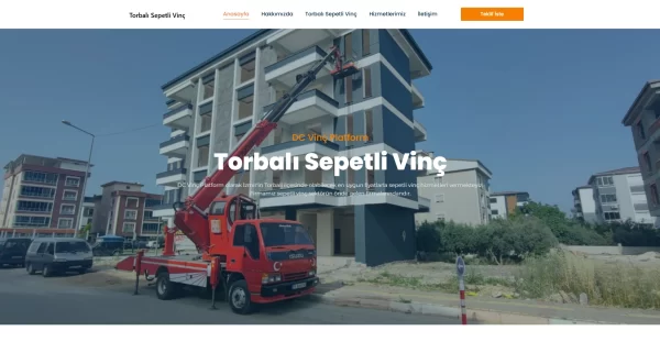 Torbalı Sepetli Vinç