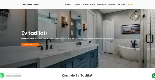 Komple Ev Tadilatı